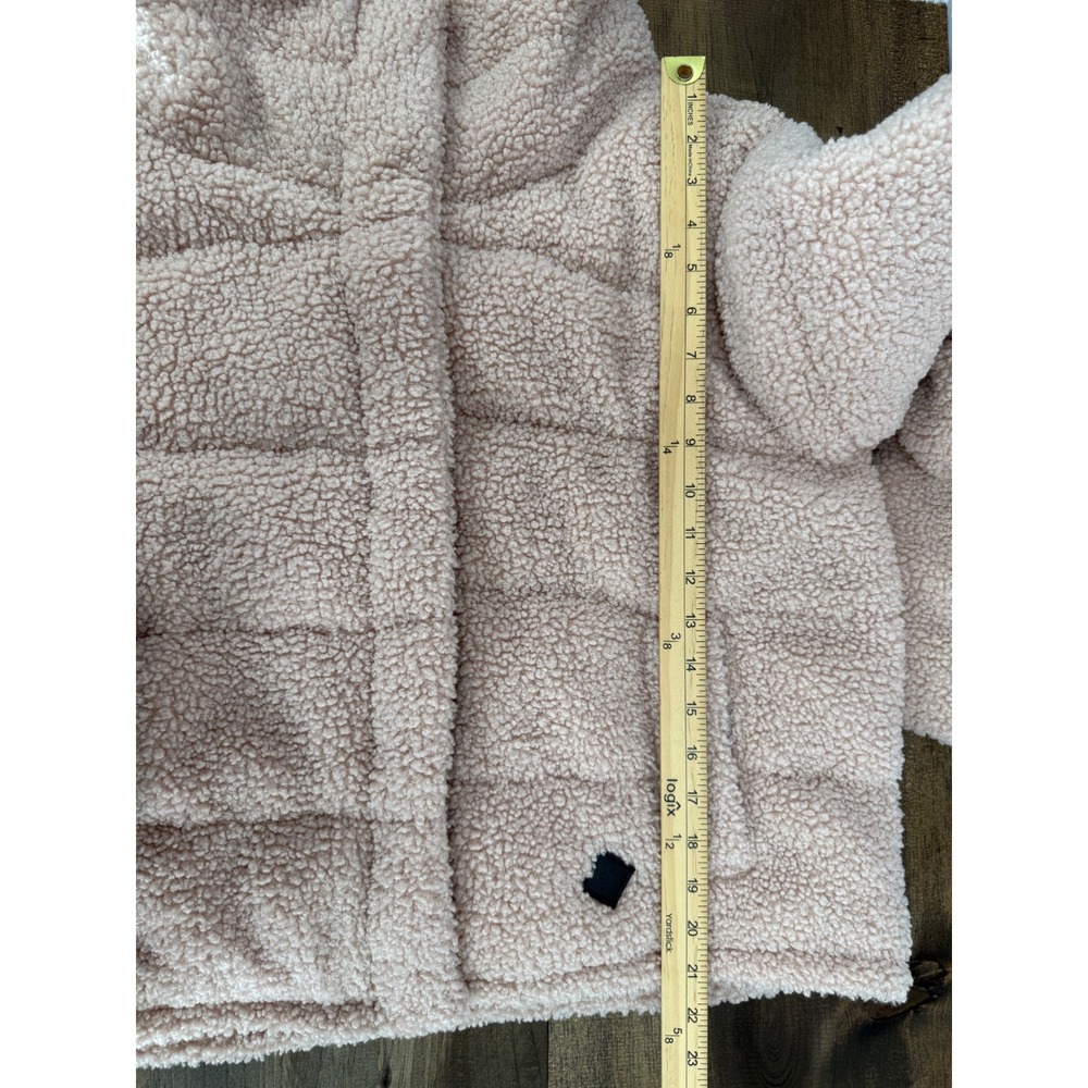STS Ranchwear Kaylie Grace Women's Pink Sherpa Puffer Jacket Warm Cozy Size XL - Picture 14 of 14